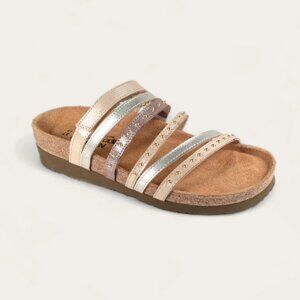 Nwot Naot  Prescott slide sandals Multi-Strap L10 M8